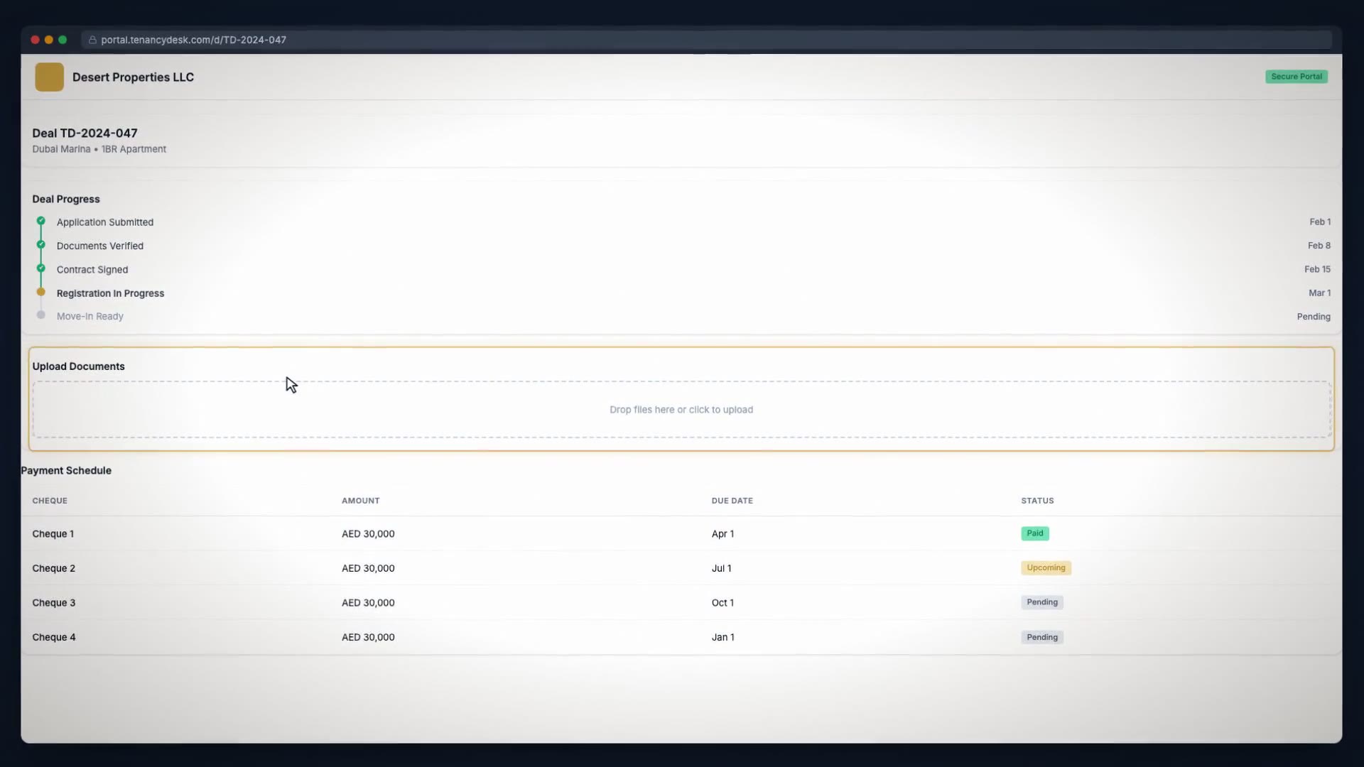 Client Deal Portal (1:09)